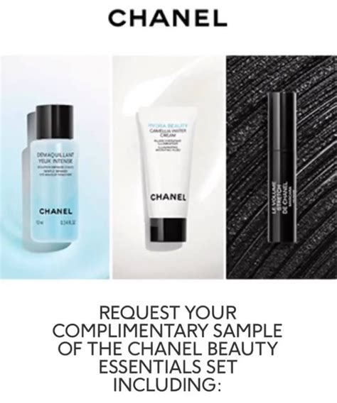 free chanel makeup samples uk.